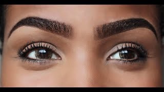 MY THICK ARCHED EYEBROW ROUTINE BIG EYEBROWS TUTORIAL  AFFORDABLE EYEBROW PRODUCTS  CICI MOYA [upl. by Enomad176]