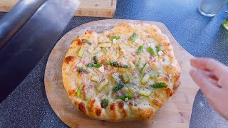 Decadent French Mustard Gruyere Cheese Pizza [upl. by Haden]