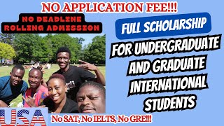 APPLY NOW100 SCHOLARSHIP  NO APPLICATION FEE REQUIRED  APPLY NOW [upl. by Annahpos]