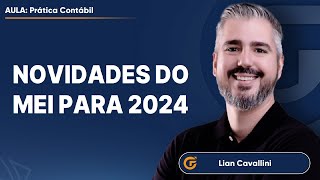 NOVIDADES DO MEI PARA 2024  O QUE VAI MUDAR [upl. by Davies]