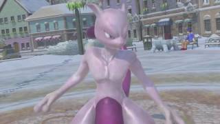 Pokken Friendlies Thulius Mewtwo vs Ghav Braixen [upl. by Esom]