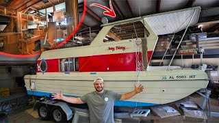 Putting A BRAND NEW INTERIOR In My HOUSEBOAT Part 2  Itty Bitty Update [upl. by Menedez360]