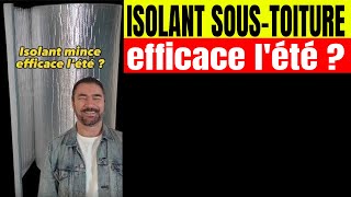 Les isolants minces soustoitures sontils efficaces lété [upl. by Hirai]