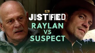 Raylan Takes a Suspect for a Ride  Scene  Justified  FX [upl. by Ardell592]