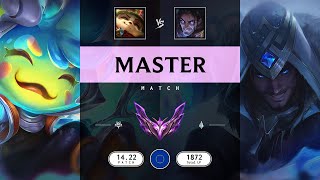 Master Match Super Teemo vs Super Sylas  EUW server Patch 1422 [upl. by Smoht]