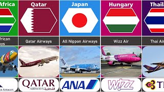 Popular AirLines From Different Country [upl. by Addison]