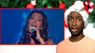 Céline Dion  O Holy Night LIVE  REACTION [upl. by Fleischer]