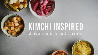 KIMCHI INSPIRED RECIPES LACTOFERMENTING PART 33  Good Eatings [upl. by Anitahs]