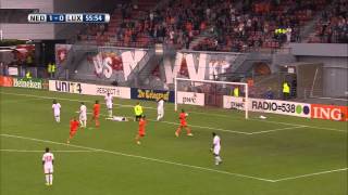 Highlights Netherlands Youth  Luxembourg 31 ECqualification [upl. by Cleve]