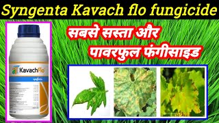 Syngenta kavach flo fungicide Chlorothalonil40 Difenoconazole4EC kavach fungicide price dose [upl. by Nilyaj]