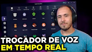 O Melhor MODIFICADOR de VOZ para PC 2024  PARA JOGOS YOUTUBERS E STREAMERS   TROCADOR DE VOZ [upl. by Chelsy]