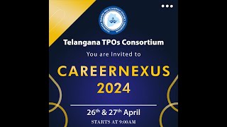 Telangana TPO Consortium NATIONAL SUMMIT CAREER NEXUS 2024 teaser [upl. by Ishii]