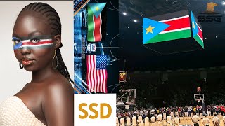 Listen to How South Sudan National Anthem is Being Sung in London at Start of The Olympics Game [upl. by Haelhsa]