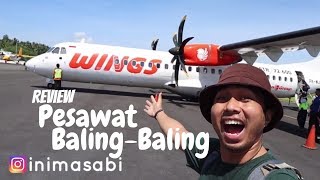 Pesawat BalingBaling Wings Air ke Morotai by inimasabi [upl. by Elatnahc]