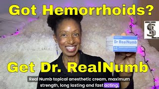 Dr RealNumb Topical Anesthetic Cream With Lidocaine amp Vitamin E [upl. by Haimes]