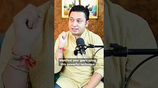 Manifest your goals and targets using this technique  Bhavay Sood  Goal manifestation ytshorts [upl. by Anilrats179]