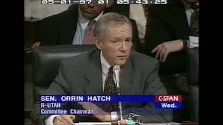 Senator Orrin Hatch  Kenneth Trentadue Case  05011997 [upl. by Atkinson932]