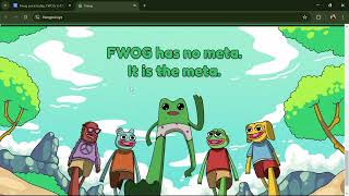 What is Fwog Token FWOG Coin  Review About FWOG Token [upl. by Eissahc]