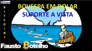 BOVESPA EM DÓLAR  SUPORTE A VISTA [upl. by Lubbi338]