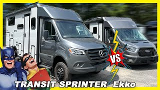 TRANSIT Or SPRINTER 2025 Winnebago Ekko Which Is The Best Chassis For Campervan Conversion [upl. by Refinne]