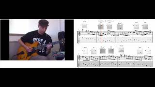 quotKurt Rosenwinkel Improvising Phrasesquot  Giant Steps  Transcription [upl. by Rostand374]