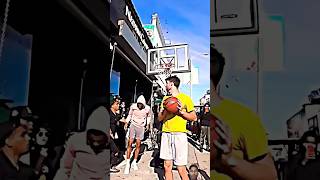 basketbal 😨l nba basketballfails dunk dunked ballislife crazydunk sports shorts [upl. by Chuch]