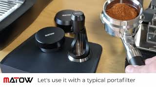 MATOW Coffee Gravity Distributor and Magnetic Dosing Funnel Combo [upl. by Adnirual]