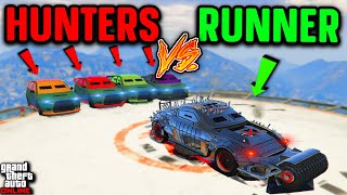 Shredder vs Ninja Turtles GTA 5 Manhunt [upl. by Christianna137]