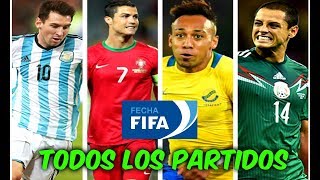 TODOS los PARTIDOS de la FECHA FIFA SEPTIEMBRE 2017 RetoVEDA 29 [upl. by Wadleigh]