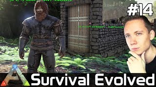 Ark Survival Evolved Po Polsku 14 ZAGRODA dla DINOZAURÓW z Paweł [upl. by Ennairej]