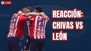 REACCIÓN Chivas vs León  Apertura 2024 [upl. by Kanya291]