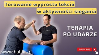 🔥 TERAPIA PO UDARZE  torowanie WYPROSTU ŁOKCIA🎯 [upl. by Aihseit]