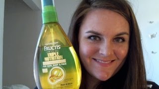 Review Garnier Fructis Miracle Dry Oil [upl. by Melanie]