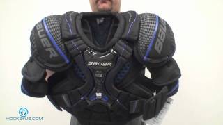 Bauer Supreme One95 Shoulder Pads Review [upl. by Oluap]