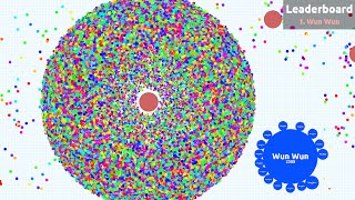 Agario  88k Score on an empty Experimental Server [upl. by Enellij]