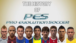 The History of PES Pro Evolution Soccer [upl. by Entroc]