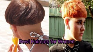 Beautifull Bowl Haircuts for WomenNew short Haircuts trendsBowl Haircuts Collection of 2023 [upl. by Llatsyrc]