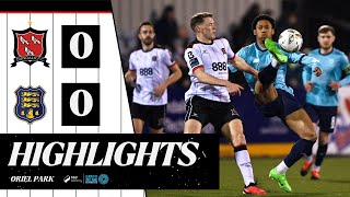 2024 Highlights  MD5  Dundalk FC 00 Waterford FC [upl. by Inram]