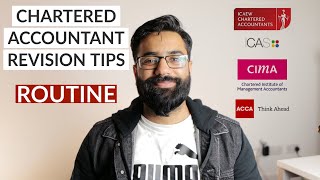 STUDY TIPS TO PASS CHARTERED ACCOUNTANT EXAMS  IMPORTANCE OF ROUTINE ACA ACCA CIMA ICAS [upl. by Lurleen200]