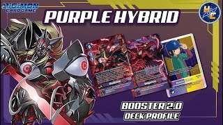 THE CHOICES Booster 20 Purple Hybrid Deck Profile [upl. by Eaner]