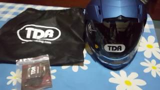 Unboxing helm TDR Explorer Indonesia [upl. by Yessydo520]