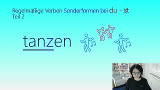 Grammatik A1  Regelmäßige Verben  Sonderformen  Teil 2  Mit Valentyna Schmieder [upl. by Ahsirahc227]