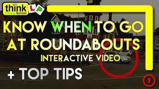 Know When to go at Roundabouts Driving Lesson Roundabout Blockers  Identifying amp Seeing Gaps [upl. by Piers]