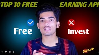 10 free earning app without investment 🔥  earning app  paise kamao nilkul free  watch till end [upl. by Sirrah]