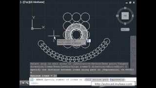 AutoCAD Array 2013 [upl. by Care]