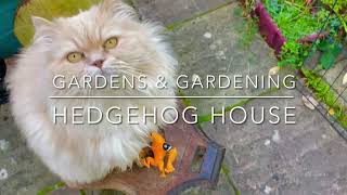 Hedgehog House Help Save The Hedgehogs Make a Wildlife House [upl. by Eeram]