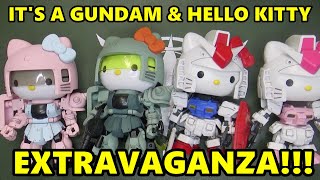 Hello KittyGundam kits shouldnt go this hard [upl. by Adan]