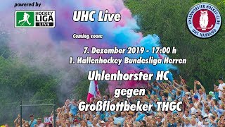 UHC Live  UHC vs GTHGC  1 Herren Hockey Bundesliga Halle  07122019  1700 h [upl. by Eidoow]