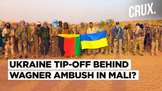 Mali Rebels Display Ukraine Flag Kyiv Claims Provided Information For Deadly Ambush On Wagner [upl. by Manno]