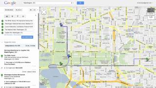 Saving directions in Google Maps [upl. by Alleahcim]